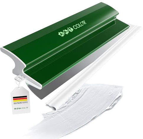 Art-Color Flächenspachtel 600mm mit ergonomischem Z-Griff für extra Handlichkeit und austauschbarer Edelstahlklinge 0,3mm für ansatzfreies Spachteln sowie großflächiges Glätten