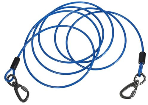 YARNOW Traction Rope Hundeleine Verstellbare Leichte Und wasserdichte Hundeleine Für Laufen Und Trainieren Geeignet Für Kleine Und Große Hunde Mit Robusten Metallhaken