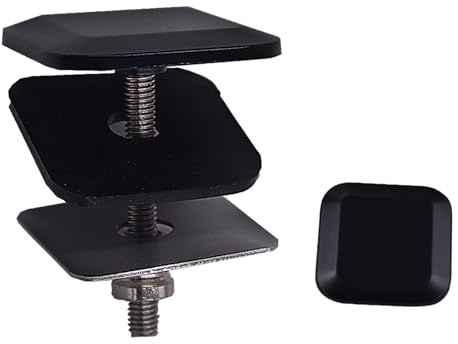 Stainless Steel Kitchen Sink Hole Cover 1.77 Inch/4.5CM Faucet Hole Cover Kitchen Sink Tap Hole Plate Stopper Cover Blanking Metal Plug, Black