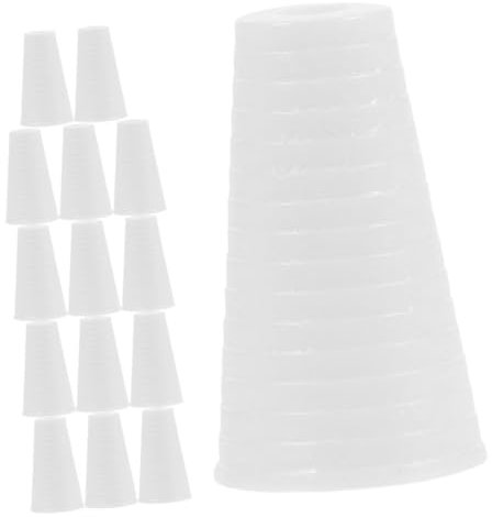 Zerodeko 15stücke Kordelquaste Aus Kunststoff Zugenden Für Jalousien Kordelknöpfe Für Raffrollos Weiße Quaste Für Gardinenschnüre Ersatz-kordelknauf Für Fensterdekorationen