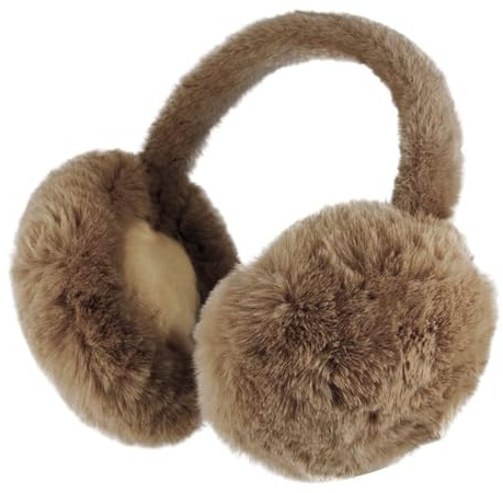 fiebig Ohrenschützer aus Kunstfell | Earband in Einheitsgröße 54-63 cm | Ohrenwärmer in Microfleece