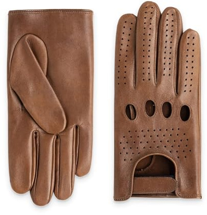 GLOVE STORY Herren-Fahrhandschuhe aus Lammleder Cork Ungefüttert | Überlegener Komfort & Natürliche Verarbeitung | Elegante Handschuhe für Stilvolle Outfits & Perfekte Kontrolle