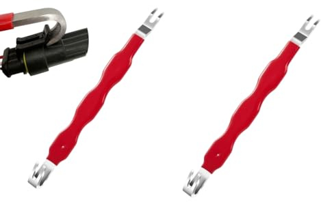 Générique 2 Pieces Pinces À Connecteurs,Extracteur De Connecteur Électrique,Outil De Retrait De Connecteur De Terminal Pince De Débranchement Électrique,Instrument Auto pour Voiture Camion Moto