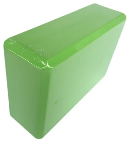Stretching yogablock – 23 x 15 x 8 cm skumblock, stödjande yogastegel, pilates stretchhjälp, meditationsbalansverktyg, kvinnor yogatillbehör för yoga pilates meditationsbalans hemmastudio