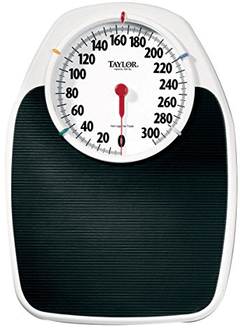 Baseline 12-1320 Large Dial Scale, 330 lb / 150 kg Capacity, 6.5 Dial on 17 x 11 Platform