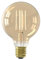 CALEX LED Lampe E27, G95, Filament, Vintage Gold, 2100K Warmweiß Licht, dimmbar