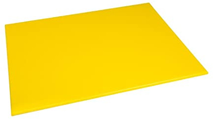 Hygiplas J021 grandes de alta densidad Tabla de cortar, amarillo