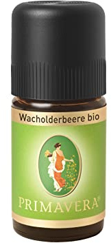 PRIMAVERA Ätherisches Öl Wacholderbeere bio 5 ml - Aromaöl, Duftöl, Aromatherapie - reinigend, stärkend, anregend - vegan