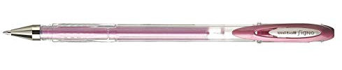 Uni-Set 6 Gelroller Signo um120nm pte Moy. 0,7 mm Rosa Metall