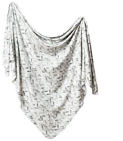 Copper Pearl Large Premium Knit Baby-Swaddle Receiving Blanket Alta