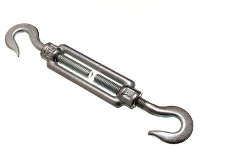 5 x Kettenglieder Drahthaken – Haken 12 mm BZP Stahl