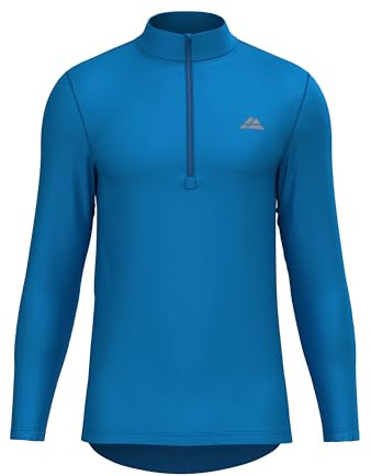 DANISH ENDURANCE Langarm Radtrikot aus Recycelten Materialien, Radsporttrikot, Schnell Trocknend, Herren