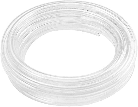 ETOPARS 10 Mètres Tuyau Pneumatique Polyuréthane PU Tuyau Compresseur d'air Tube Haute Pression Pompe Flexible Diamètre OD 6mm x ID 4mm Transparent