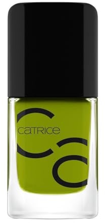 Catrice ICONAILS Gel Lacquer, Gellack, Nagellack, Nr. 126 Get Slimed, grün, langanhaltend, glänzend, ohne Aceton, vegan, Mikroplastik Partikel frei (10,5ml)