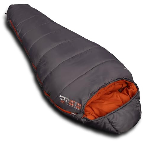 Vango Nitestar Alpha Sleeping Bag - Duke of Edinburgh Recommended | Ultralight Mummy Sleeping Bag for Camping, Hiking, Outdoor, Backpacking (Nitestar Alpha 350 Excalibur)