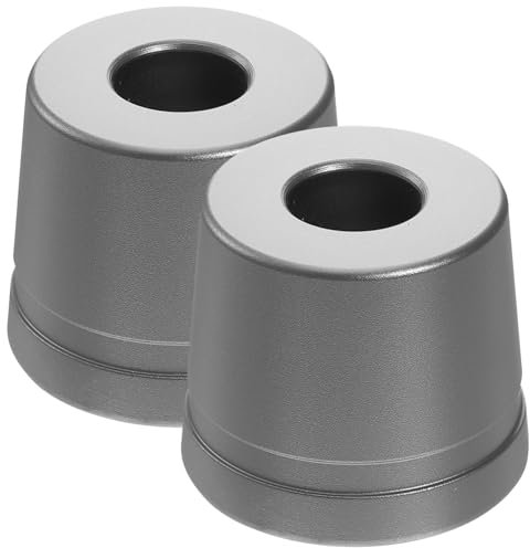 Didiseaon 2pièces Support De Rasoir Manuel Aluminium Pour Rangement Et Base De Rasage Compacte Et Pratique Pour Hommes