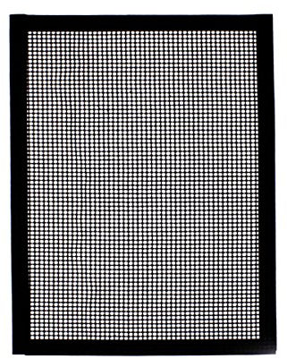 FIGGRITID BBQ Grill Grid Mat Antihaft-Mesh-Matten Grill Wiederverwendbares Backnetz