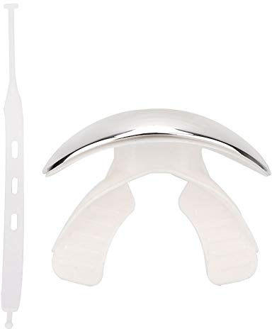 Mundschutz für Zahnspangen für Sport, Kampfsport-Mundschutz, Zahnschutz, Zahnschutz, Kampf-Mundschutz für Fußball, Atmungsaktiv, für Verschiedene Outdoor-Sportarten (SILVER)