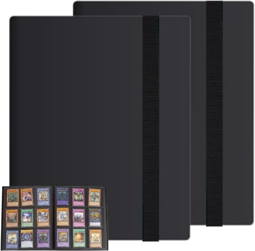 Album för Pokémon-kort, 9 fickor, pockethäfte TOOSOAR 2 styck, kapacitet för 720 kort