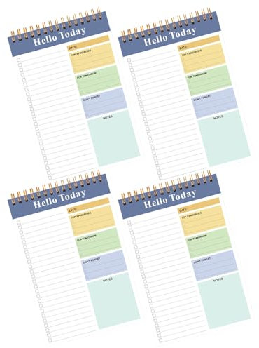 YUEHUINIAO 4 Pz/set A 5 Spirali Quaderni Diario Notebook Pratico Giornaliero Planner Cancelleria Quaderni Scuola Forniture per Ufficio