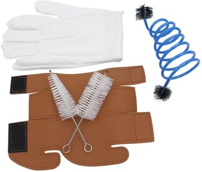 BESTonZON Set per La Pulizia della Tromba Kit per La Manutenzione della Tromba Spazzola per La Protezione della Facile da Usare