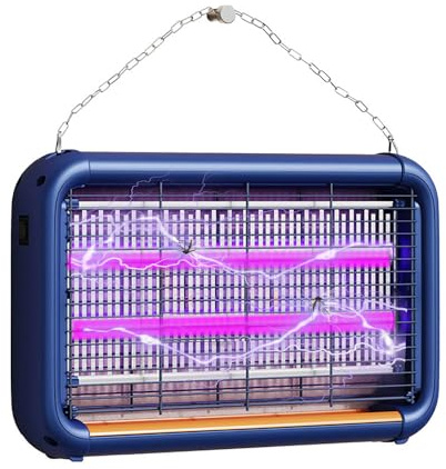 FanFuGuo® Lampara Antimosquitos Electrico Interior Exterior, Luz UV Lampara Repelente mosquitos, Mata Mosquitos Electrico, Trampa Moscas y Polilla para Dormitorio、Cocina、Jardín、Oficina、Camping