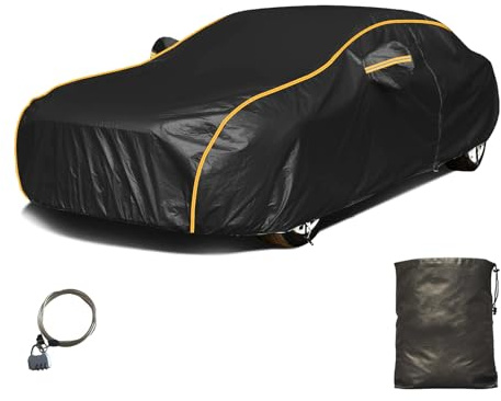 BâChe Voiture pour Renault Megane 3RS Coupe 2008-2016,étanche Housses pour Auto,Protection Anti-UV Contre, la Poussière, Anti-Rayures avec Poches Miroir Fermeture éclair