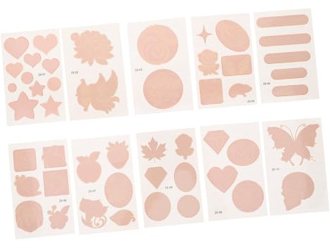Healvian 20 St Ultratunna Flexibla Scar Cover Patches Andningsbara och Osynliga Adhesive Wound Cover Stickers för och Diskret Ärrtäckning Vattentåliga och Svettresistenta för Livsstil