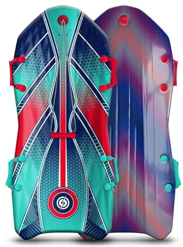 Sno-Storm™ 50 (127 cm) 2 Seater Vipernex Snow Sled in 2 Colours | NAEM (Red Colour)