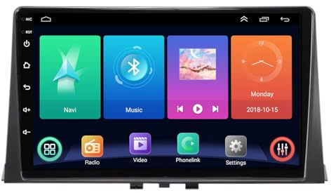 Android 14 Radio Estéreo De Coche 2 DIN Para Citroen Berlingo/Peugeot Partner Rifter 2018-2020 9 Pulgadas Pantalla Táctil Reproductor multimedia con CarPlay y Android Auto(P3 WIFI 4-Core 2G+32G)
