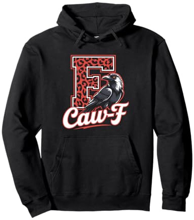 F-Caw-F Crow - Funny Saying Pun FCAWF Crow Pullover Hoodie