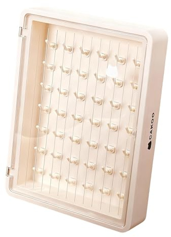MagiDeal Boîte de rangement pour douilles à pâtisserie, conteneur de rangement pour douilles à gâteaux, boîte de pour fournitures de boulangerie, installation, Blanc