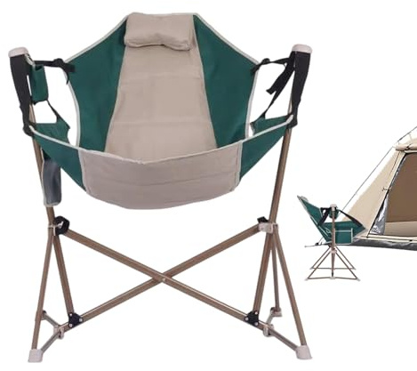Camping Chair - Recliner Chair for Patio, Adjustable Recliner with Non-Slip, Lightweight, Portable | Supports up to 140 kg | Picnic Pool Side Travel Camping Accessories