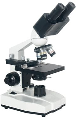 Microscope Microscopio professionale binoculare composto, con tavolino meccanico a doppio strato for laboratorio microscopi