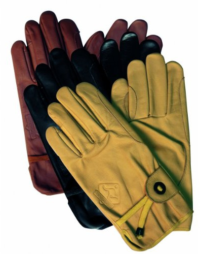SCIPPIS Leder-Handschuhe Brown Braun