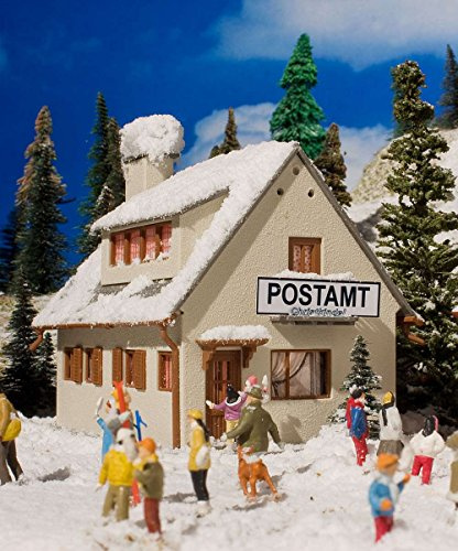 Vollmer Postamt Christkindl: Miniatur-Modellbausatz: Postamt - Modellbau - Miniaturpostamt - Weihnachten - Unisex - Alle Interessierten