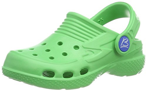 Beck Mixte Clogs 956 Sabots, Vert, 36 EU