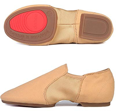 Chaussures Danse Toile Femme Classique Pilates Yoga Gym Chausson de Danse Fille Split Plate Ballet Jazz Chaussure