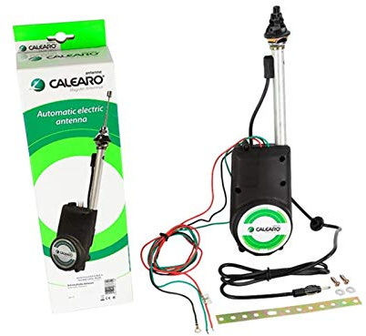 Calearo Teleskopantenne elektrisch, Schwarz, 79cm lang