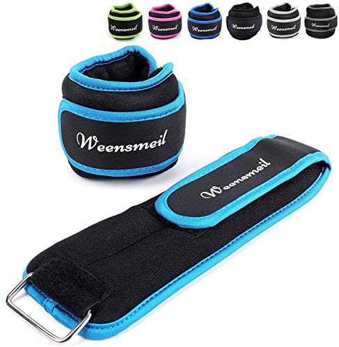 Knöchelgewichte, 4,5 kg, 1 Paar (2,3 kg pro Gewicht), Handgelenk, Beine, Armgewichte für Damen, Herren, Kinder, mit verstellbarem Riemen, Krafttraining, gewichtet, für Joggen, Laufen, Walken, Fitness,