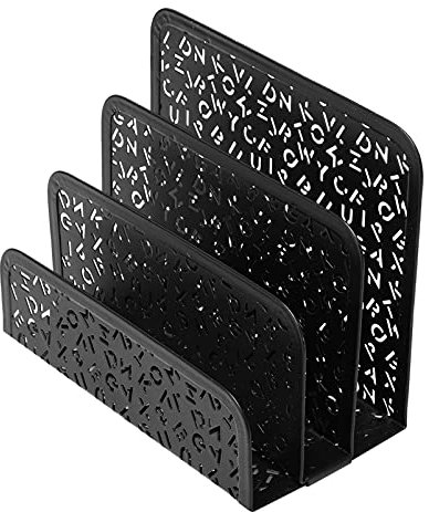 Cabilock 1stück Desktop Aktenorganizer Aus Eleganter Briefhalter Mit Fächern Für Schreibtisch Robuster Pulverbeschichteter Zur Aufbewahrung Von Dokumenten Briefen Und Visitenkarten
