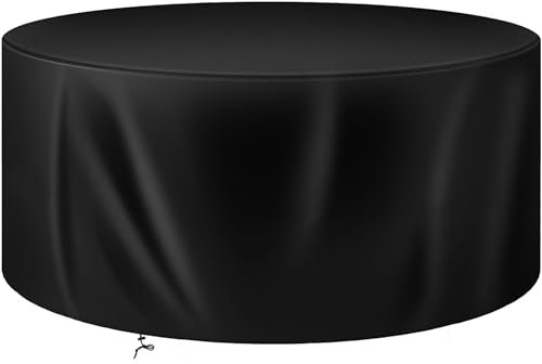 Gutsbox Housse pour Table de Jardin, Housse de Protection Bâche Imperméable pour Meubles Jardin et Hivernage Mobilier Salon de Jardin