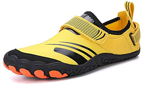 ENEN Unisex Badeschuhe Strandschuhe Wasserschuhe, Sommer Schnell Trocknend Aquaschuhe Schwimmschuhe Surfschuhe Leichte Barfussschuhe Aqua Schuhe für Damen Herren
