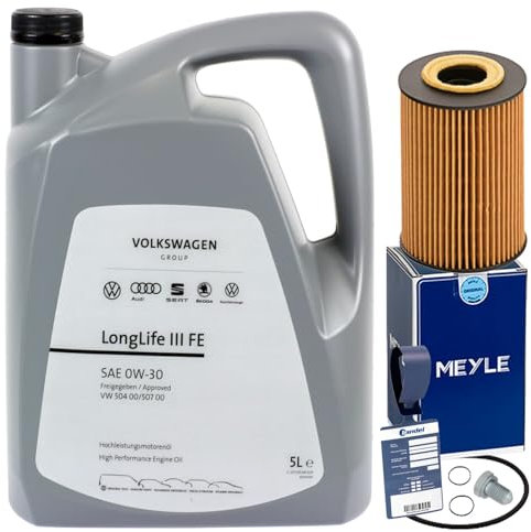 Ölfilter-Set + 0W30 Öl für Passat B7 Golf 7 A1 A3 A4 TDI