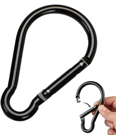 Rucksack-Karabiner, Feder-Karabiner, Gürtelkarabiner, Aluminiumlegierung