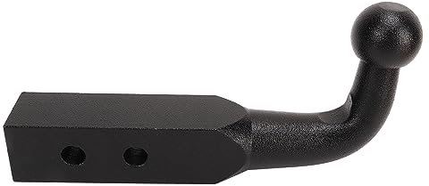 Enganche De Remolque 50mm para Trailers RVs Y Todoterrenos con Capacidad De Carga De 2000 Kg De 50x50mm Y De Bola De 130mm Recubrimiento De Polvo Negro Resistente A La Corrosión