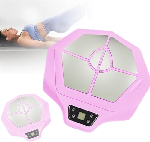 EMS-Beckenbodenstuhl-Muskelstimulator, Kegel-Trainingsgerät für das Beckenbodenmuskeltraining, postpartale Reparaturmaschine, Beckenbodenstuhl-Muskelstimulator, 52 x 49 x 65 cm(Purple)