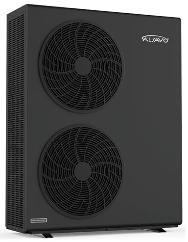 ALSAVO Pompa di Calore Aria-Acqua Monoblocco INVERBOOST HEAT R290 16 kW, Trifase con Doppia Ventola, Energetica A+++, Riscaldamento, Raffreddamento e Acqua Calda