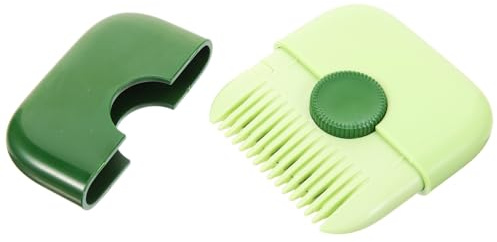 Tondeuse à Cheveux Manuelle Peigne Tondeuse Vert en Plastique