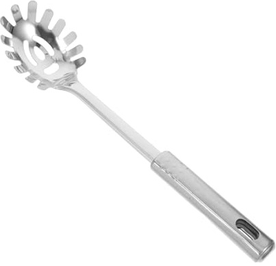 Ciieeo Servitore per Pasta Design Creativo e Forma Unica in Acciaio Inossidabile Resistente al Calore Facile da Pulire, per Servire Spaghetti a Tavola